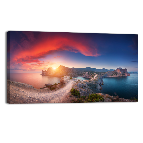 Sunset in Crimea