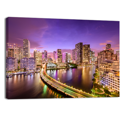 Florida Night Skyline