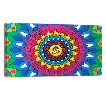 Ornament with Om Symbol