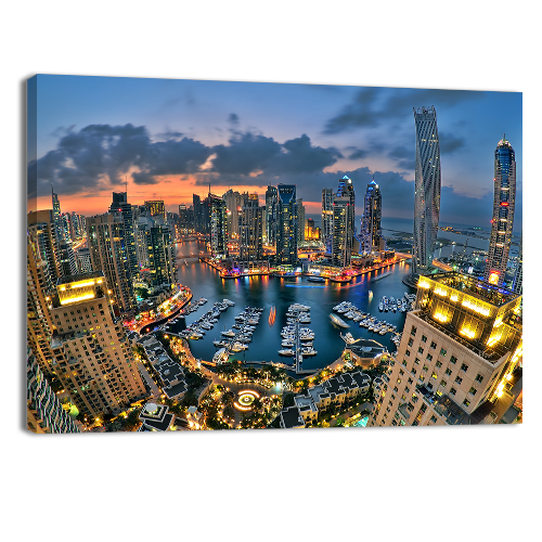Marina Dubai skyline