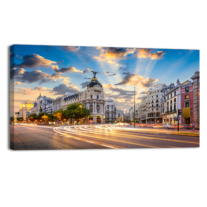Calle de Alcala and Gran Via