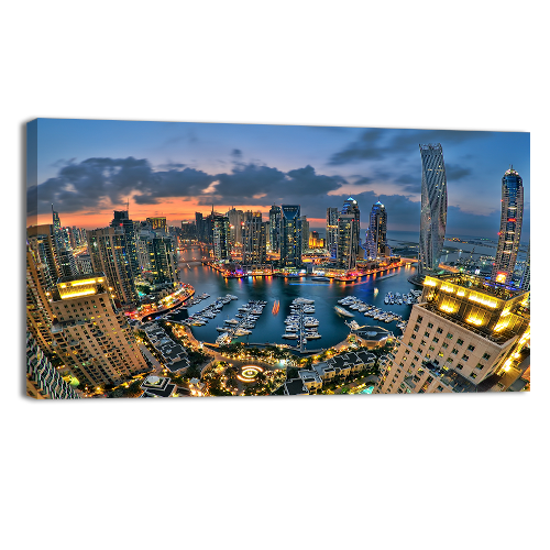 Marina Dubai skyline