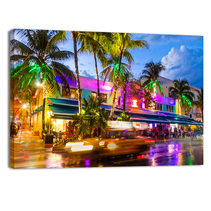 Colourful Nightlife of Miami