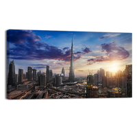 Sunrise over Downtown Dubai