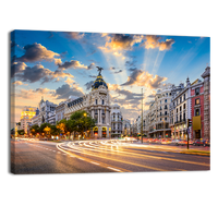 Calle de Alcala and Gran Via