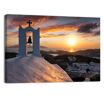 Sunset over the Aegean Sea