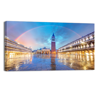 Plaza San Marco in rainbow