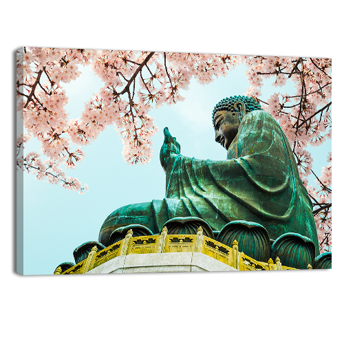 Cherry Blossom Buddha
