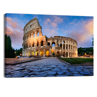 Colosseum at dusk