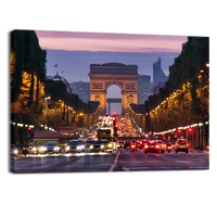 Champs Elysees at night