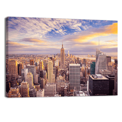 Sunset Aerial View
