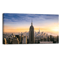 Skyscrapers at Sunset