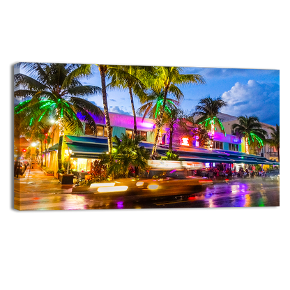 Colourful Nightlife of Miami