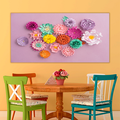 In colours