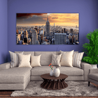 New York Skyline at Sunset