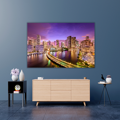 Florida Night Skyline