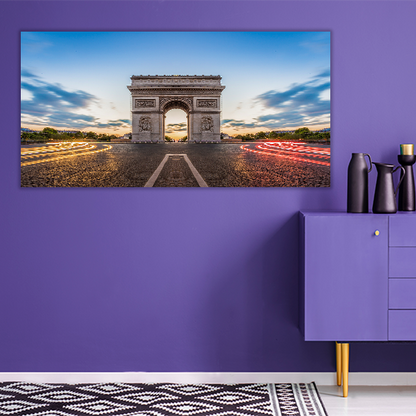 Champs-Elysees at night