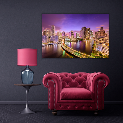 Florida Night Skyline