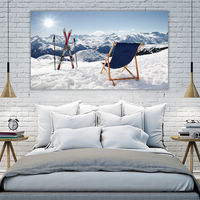 Sun-lounger at Mountain