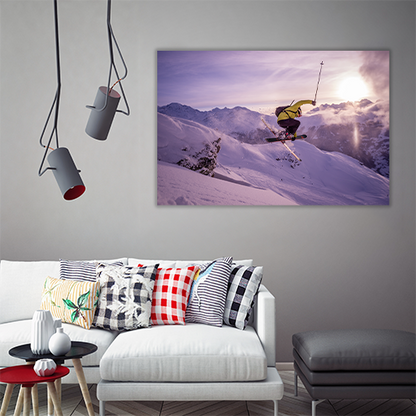 Skiing in Verbier