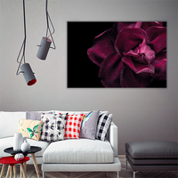 Dark red rose