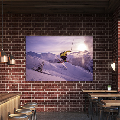 Skiing in Verbier
