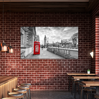 Red booth in London
