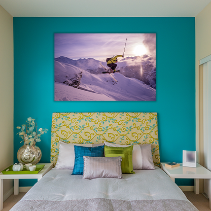 Skiing in Verbier