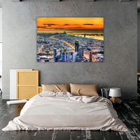 Sunset above Dubai