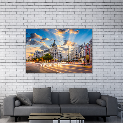 Calle de Alcala and Gran Via