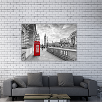 Red booth in London