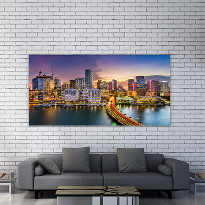 Skyline on Biscayne Bay