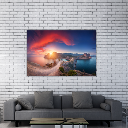 Sunset in Crimea