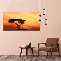 Sunset in a Tree
