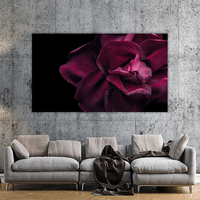 Dark red rose