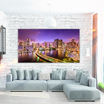 Florida Night Skyline