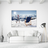 Sun-lounger at Mountain