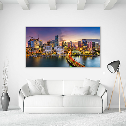 Skyline on Biscayne Bay