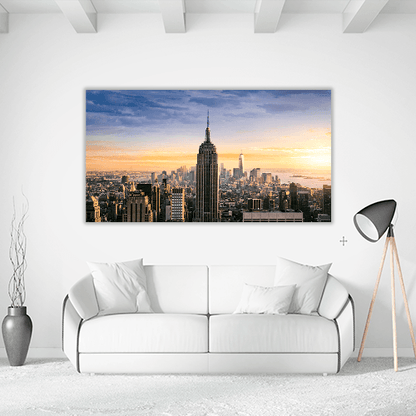 Skyscrapers at Sunset
