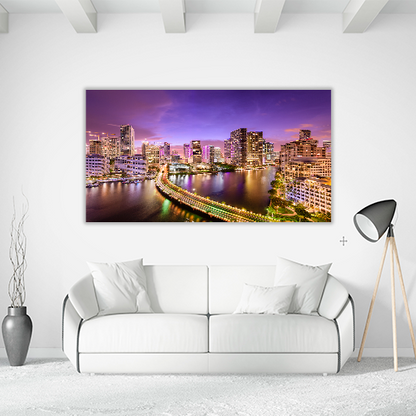 Florida Night Skyline