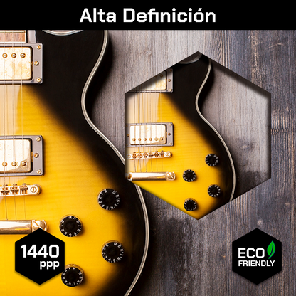 Guitarra Electrica En Madera