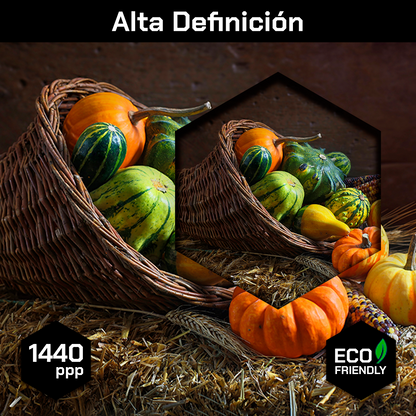 Canasto Con Calabazas