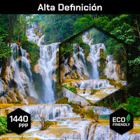 Cascada Triangular Azul