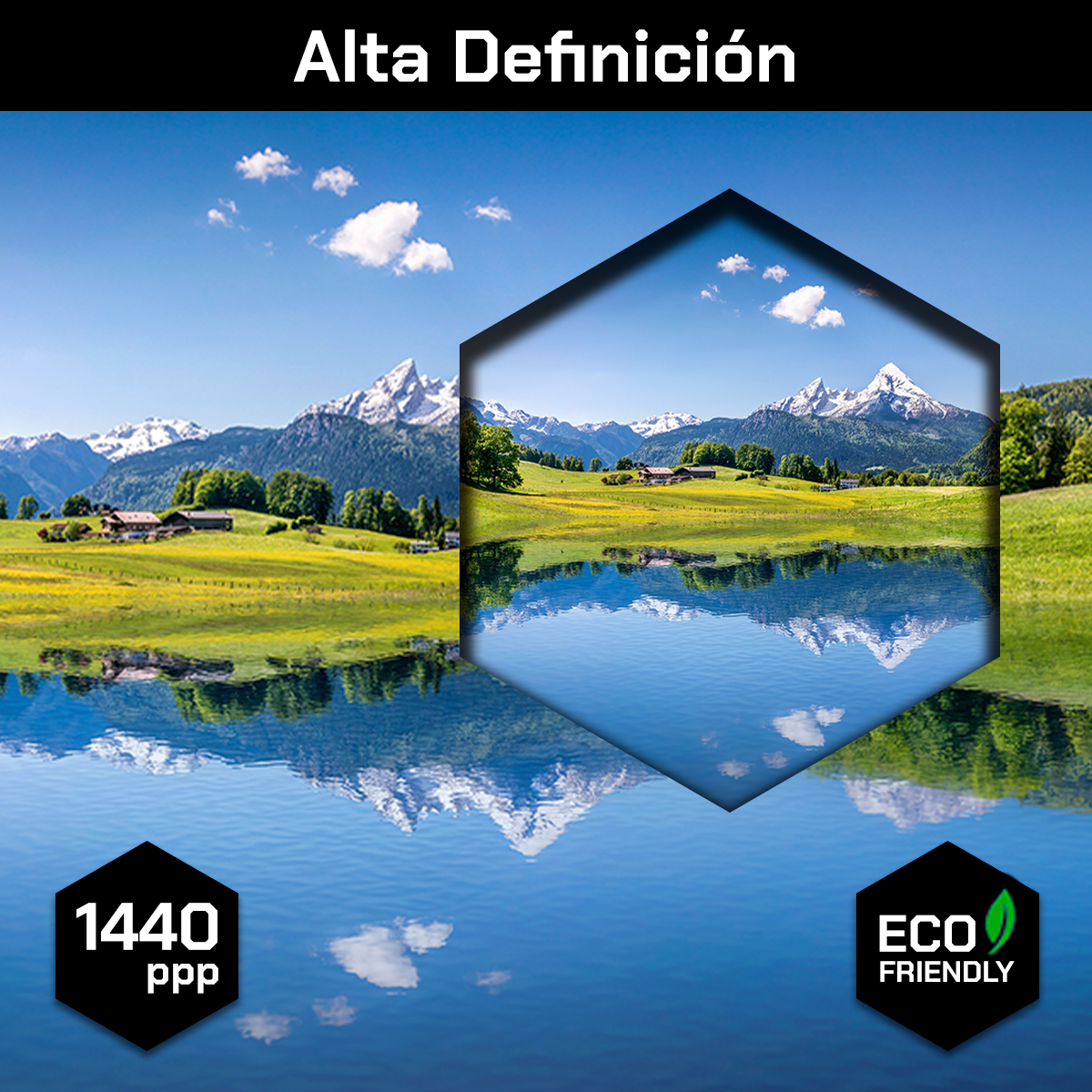 Lago En Alpes Suizos