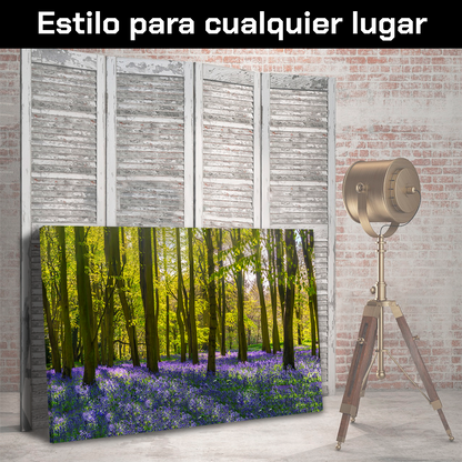 Árboles y Lavanda