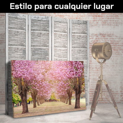 Bosque De Cerezos Rosas