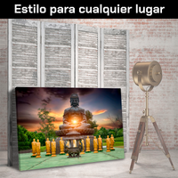 Estatuas De Buda Atardecer
