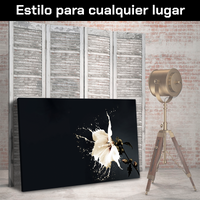 Flor Blanca de Pintura