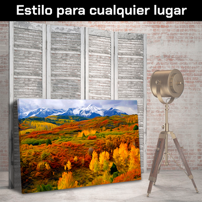 Montañas Colorado Oleo