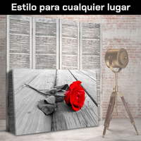 Rosa Roja Madera